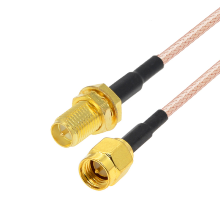 Pigtail SMA wtyk / SMA-RP gniazdo RG316 2m