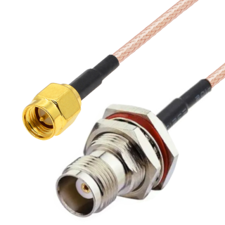 Pigtail SMA wtyk / TNC gniazdo RG316 30cm