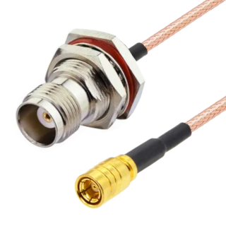 RF Jumper SMB Buchse auf TNC Buchse RG316 30 cm | RF 50 Ω