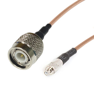 HF-Kabel TS9 Buchse auf TNC Stecker RG316 15 cm | RF 50 Ω
