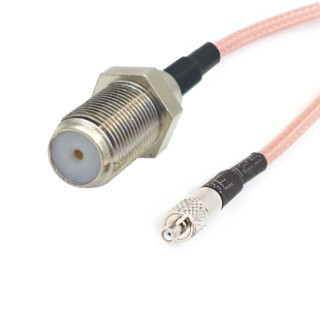 RF jumper TS9 socket RG316 15 cm | RF 50 Ω