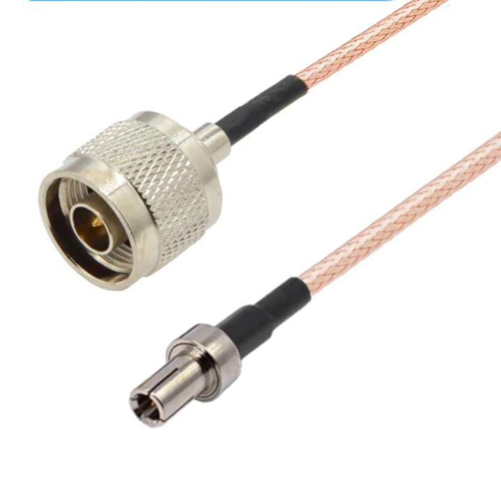 Pigtail TS9 wtyk / N wtyk RG316 2m