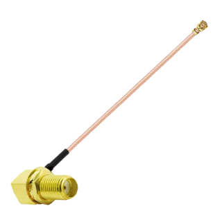 Pigtail uFL wtyk żeński SMA gniazdo  RG178 5cm