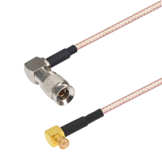 Kabel SDI DIN1.0-2.3 wtyk RA-MCX wtyk RA 75ohm 2m