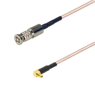 Kabel SDI mini BNC wtyk / MMCX wtyk RA 75ohm 1m