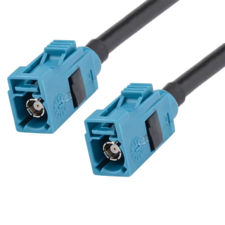 Pigtail FAKRA Z gniazdo-FAKRA Z gniazdo RG58 6m