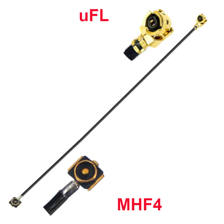 RF Jumper MHF4 Stecker auf U.FL Buchse RF1.13 5 cm | RF 50 Ω