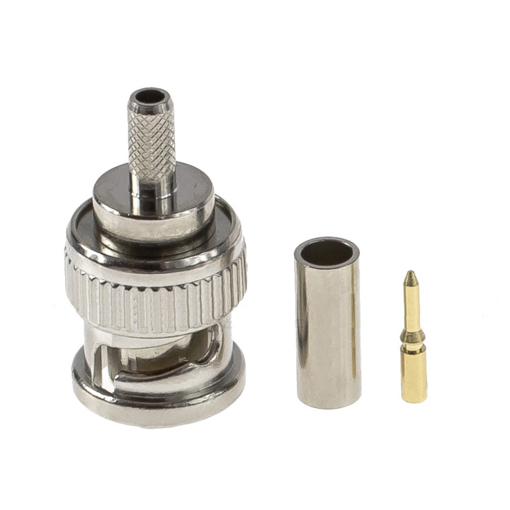 HF-Steckverbinder BNC Stecker na RG58 | RF 50 Ω