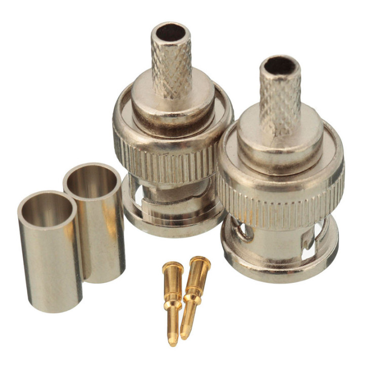 HF-Steckverbinder BNC Stecker na RG58 | RF 50 Ω