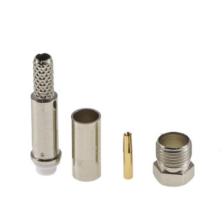 RF connector FME socket na RG58 | RF 50 Ω