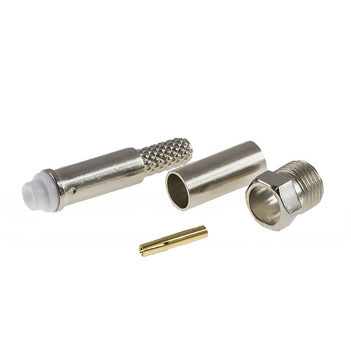 RF connector FME socket na RG58 | RF 50 Ω