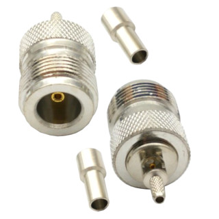 RF connector N socket na RG174 | RF 50 Ω