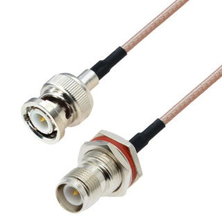 Pigtail BNC wtyk / TNC-RP gniazdo RG316 1m 