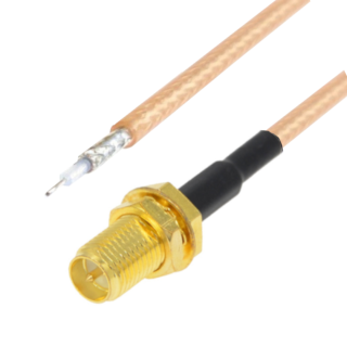 Pigtail SMA-RP gniazdo / do lutowania RG316 50cm