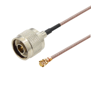 Pigtail UFL żeński / N wtyk RF178 1m