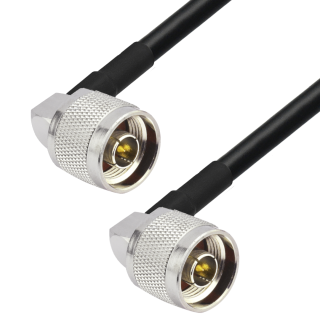 Kabel antenowy N wtyk RA  / N wtyk RA LMR240 50cm