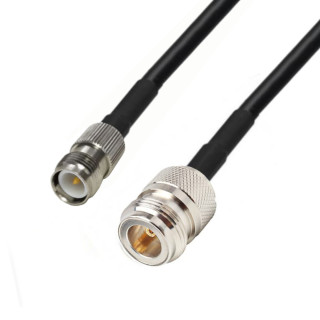 Antenna cable N - gn / RP TNC - gn LMR240 3m
