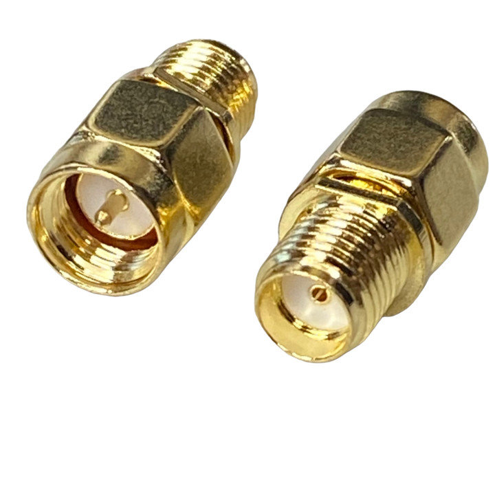 Adapter SMA gniazdo / SMA wtyk ŁĄCZNIK 