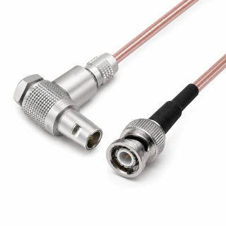 Kabel LEMO00 RA / BNC wtyk RG316 3m