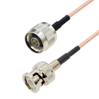 Pigtail BNC wtyk / N wtyk  RG316 20cm