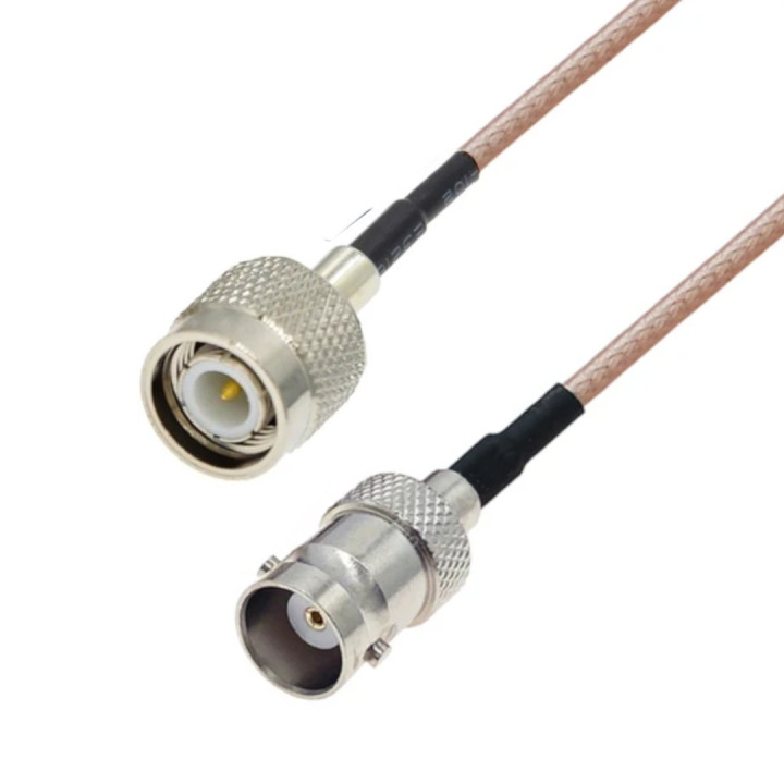 Pigtail  BNC gniazdo / TNC wtyk RG316 20cm 