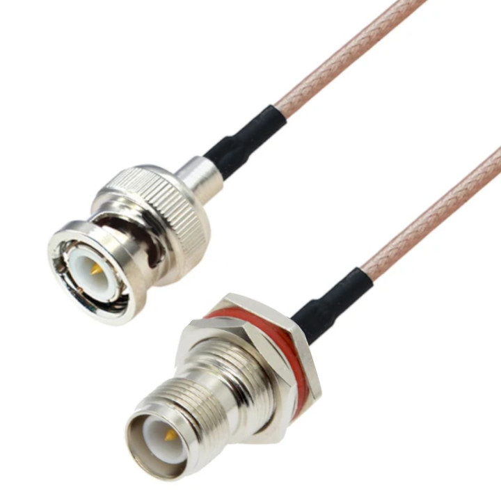 Pigtail BNC wtyk / TNC-RP gniazdo RG316 50cm 