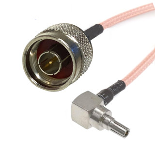 Pigtail CRC9 plug / N plug RG316 15cm