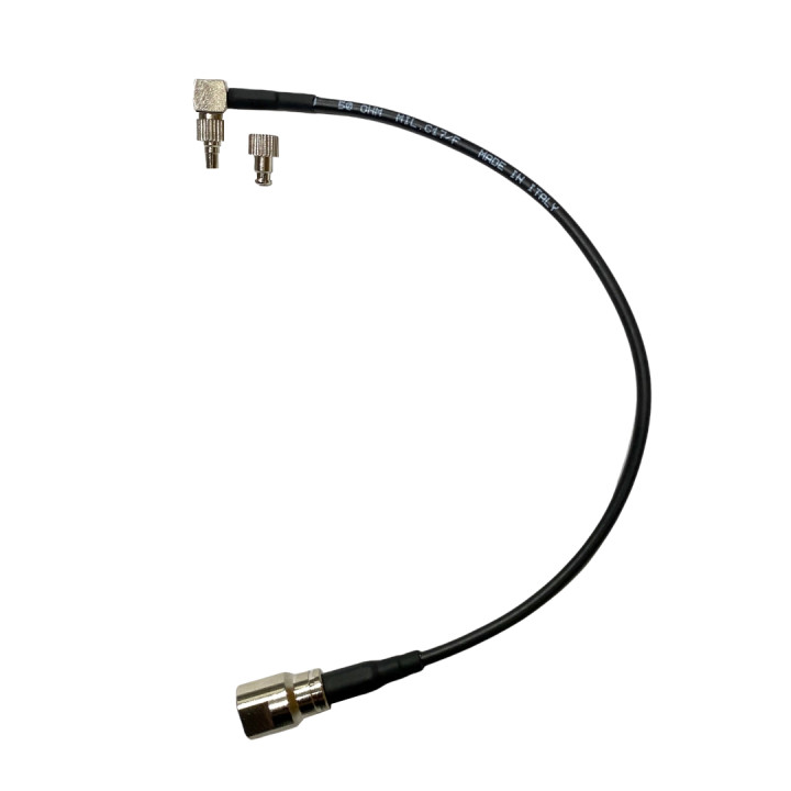 RF jumper CRC9 plug to TS9 plug RG316 15 cm | RF 50 Ω