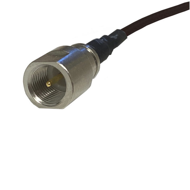 RF jumper CRC9 plug to TS9 plug RG316 15 cm | RF 50 Ω