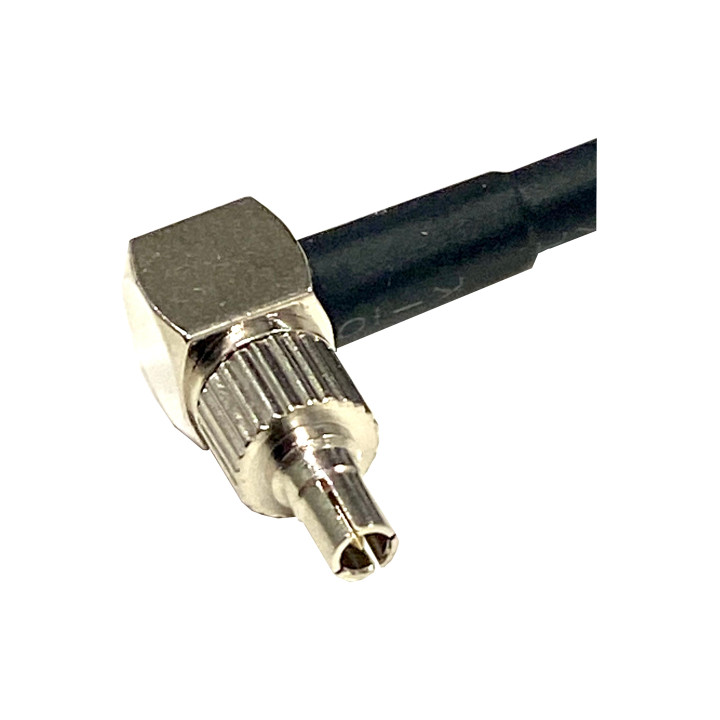 RF jumper CRC9 plug to TS9 plug RG316 15 cm | RF 50 Ω