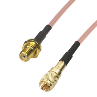 Kabel do akcelerometru MICRODOT / gn.-wt. RG316 2m