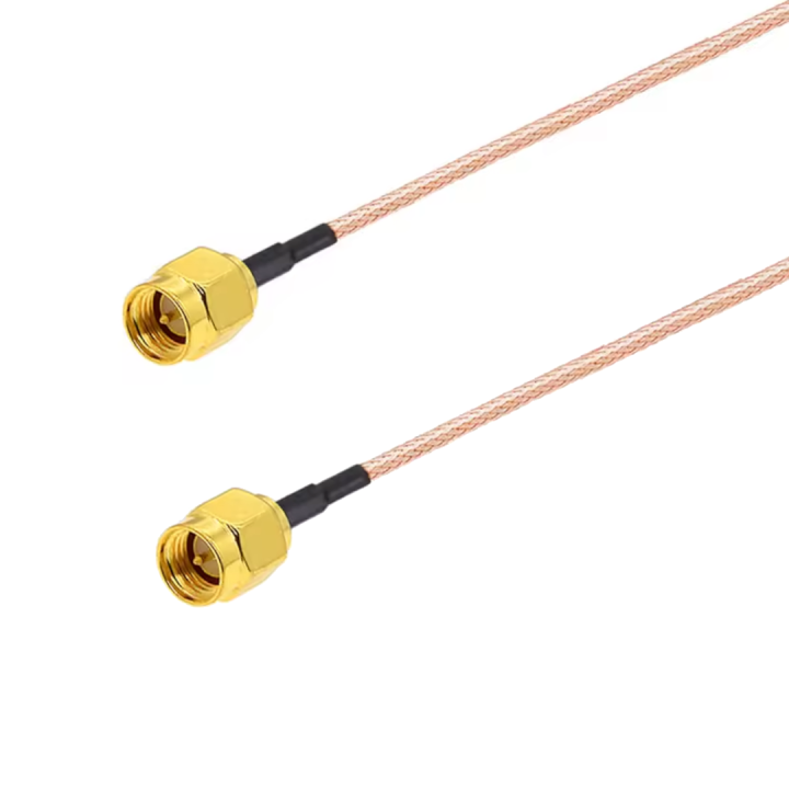 Pigtail SMA wtyk / SMA wtyk RG178 30cm