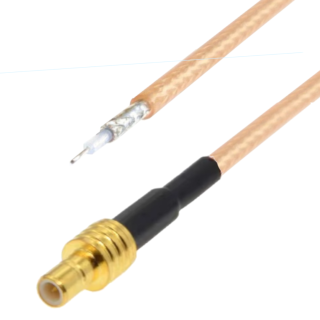 HF-Kabel SMB Stecker RG316 25 cm | RF 50 Ω