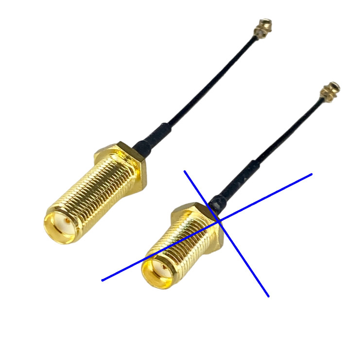 Pigtail uFL  - SMA gniazdo RF1.13 5cm LONG
