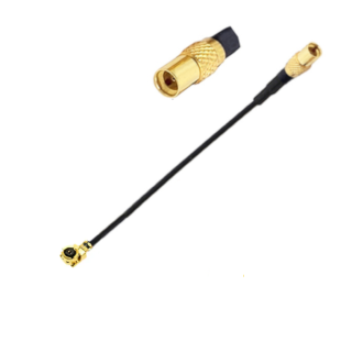 Pigtail uFL żeński / MMCX gniazdo RF1.37 30cm