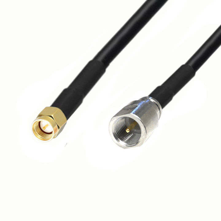 Antenna cable FME plug / SMA plug H155 15m