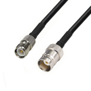 Kabel antenowy BNC / gn / TNC-RP / gnzo LMR240 2m