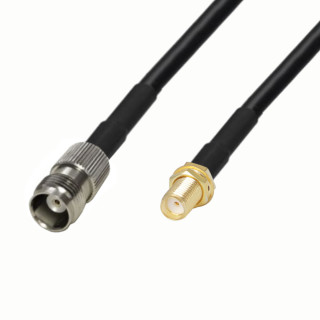 Kabel antenowy SMA / gn / TNC / gn LMR240 15m