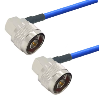 Kabel antenowy N wtyk / wtyk KĄT 36GHz RG402 1m