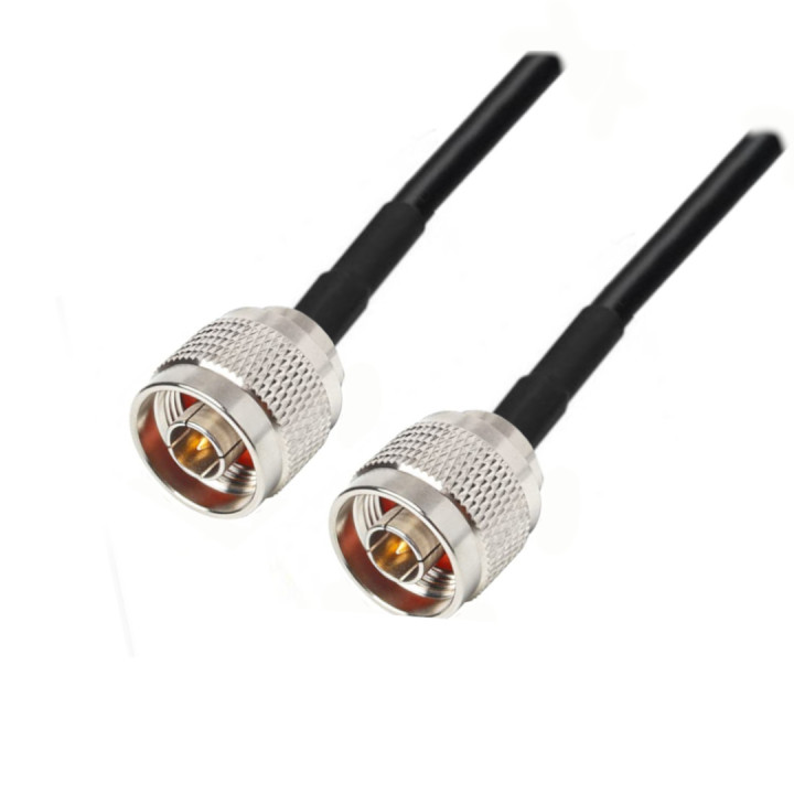 Kabel antenowy N wtyk / N wtyk RG58 LOW LOST 5m