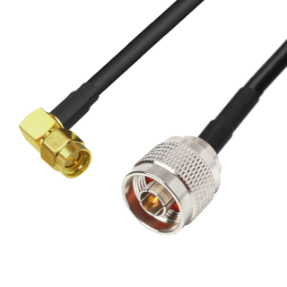 Kabel antenowy N wtyk / SMA wtyk RA RF5 1m