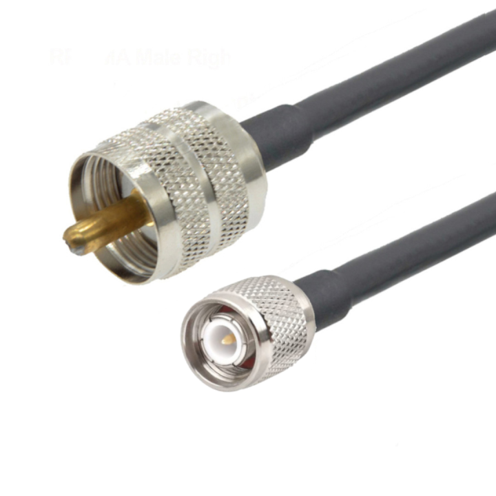 Kabel antenowy TNC wtyk / UHF wtyk RF5 1m
