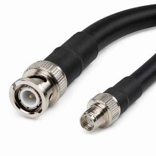 Kabel antenowy BNC wtyk / SMA gniazdo HF400UF 5m