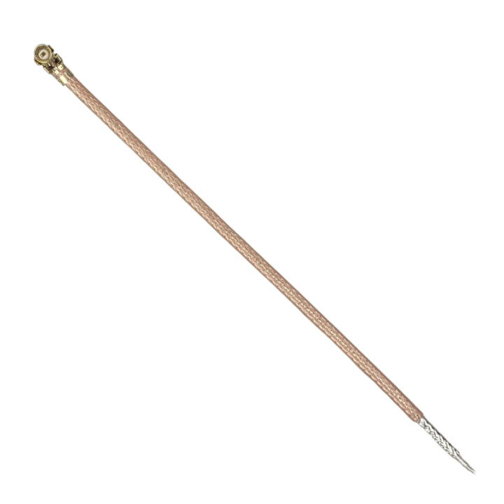 Pigtail uFL gniazdo kabel do lutowania RG178 1.55m