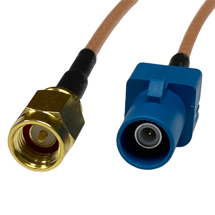 Pigtail FAKRA Z wtyk / SMA wtyk RG316 1m 