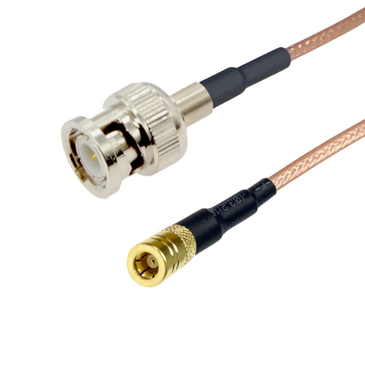 Pigtail BNC wtyk / SMB gniazdo RG316 50ohm 1,5m