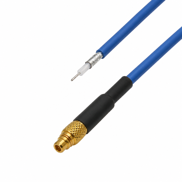 Pigtail MMCX wtyk RG316D do lutowania 35cm HS