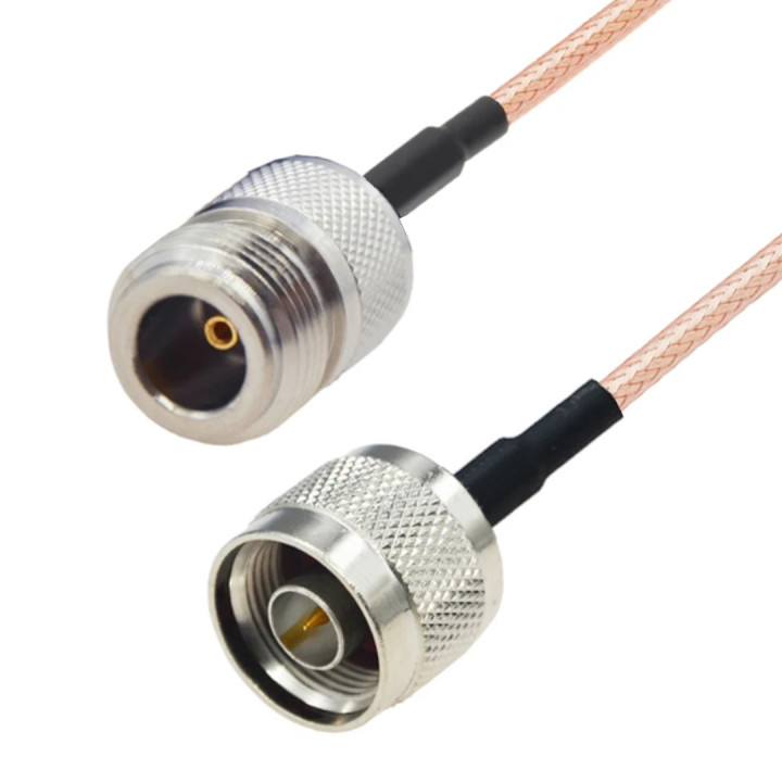 Pigtail N gniazdo / N wtyk RG316 5m 