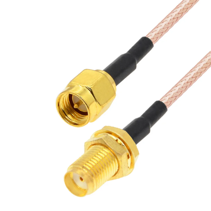 Pigtail  SMA gniazdo/ SMA wtyk 25cm RG316