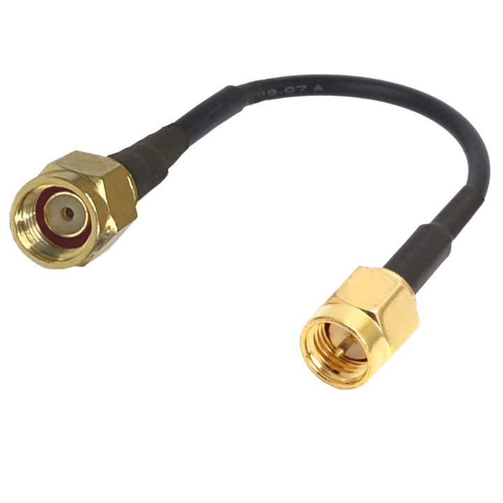SMA plug RG174 2 m RF cable | RF 50 Ω